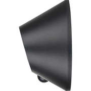 Luceco Ext Residential - Carina Decorative Oval Outdoor Solar Bulkhead Wall Light with PIR Motion Sensor, LED Exterior Lighting, Black, IP54, 5W, 470lm, 4000K