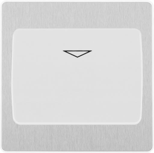 BG Electrical Evolve Brushed Steel - Hotel key card switch