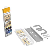 D-Line Cable Tidy - Cable Tidy Tray - Black