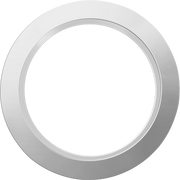 Luceco Platinum Polished Crhome Bezel