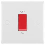 BG Electrical 800 Series - 45A, double pole, single plate
