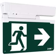 Luceco Tempus Dual - Tempus Dual Maintained Exit Blade, 3hr, 600mAh
