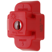 BG Electrical Ceiling Accessories - 4 pin plug - red
