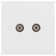 BG Electrical 900 Series - Double, isolated, co-axial