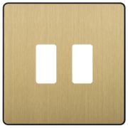 BG Electrical Grid - 2 module, square