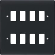 BG Electrical Grid - 8 module, square