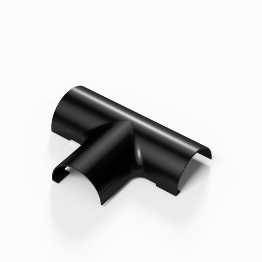 D-Line Trunking - 20x10mm Black Equal Tee