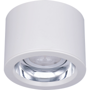 Luceco Platinum Mini Surface Downlight Gloss Reflector RAL 9016 162mm 3300lm 27W 4000K Fixed Output
