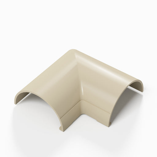 D-Line Trunking - 50x25mm Magnolia Flat Bend