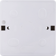 BG Electrical 800 Series - PVC Rounded Surface Box, Single, 32mm