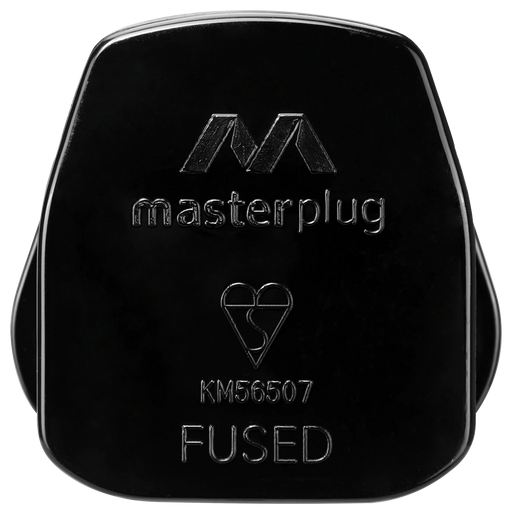 Masterplug Basic - 13A, Black