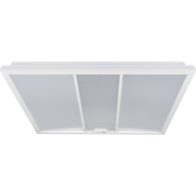 Luceco Delta Connect - LuxPanel Delta Connect LED Panel with PIR Motion Sensor, Smart Control, Bluetooth, Architectural Direct/Indirect Panel Luminaire, 600x600mm, 29W, 4200lm, 4000K