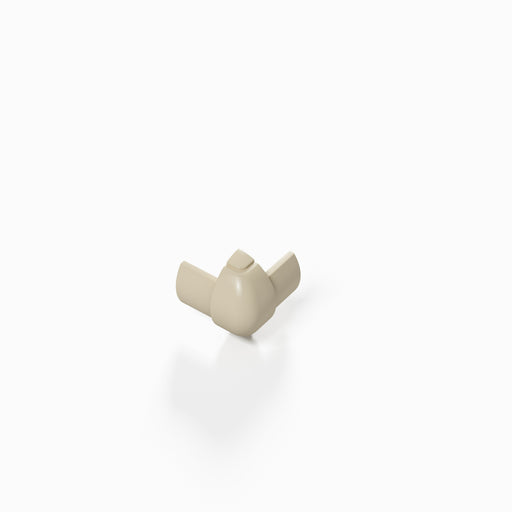 D-Line Trunking - 16x8mm Magnolia Smooth-Fit External Bend