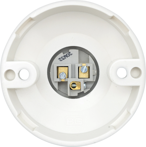 BG Electrical Ceiling Accessories - 3 terminals, HO skirt