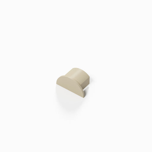 D-Line Trunking - 20x10mm Magnolia Smooth-Fit End Cap