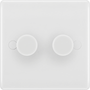BG Electrical 800 Series - Double, 2 way push 200W