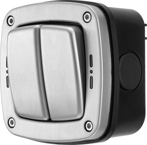 BG Electrical Weatherproof Decorative - Double, 2 way, IP66