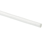 D-Line Cable Tidy - Cable Spiral Wrap, White - 2.5m, 10-40mm expandable dia.