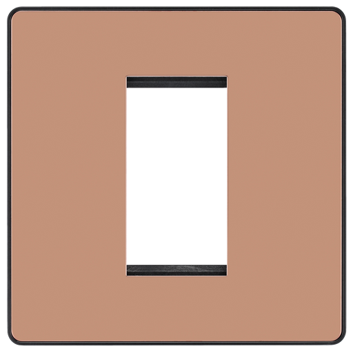BG Electrical Euro Module - 1 module - square