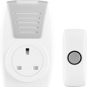 Masterplug Home - 100m, Plug-ThroughWhite + Grey