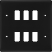 BG Electrical Grid - 6 module, square