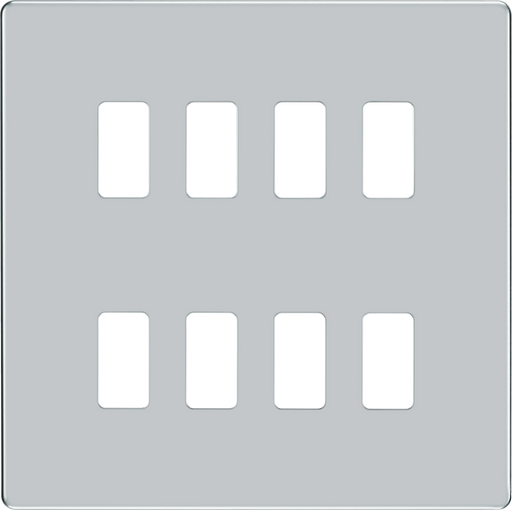 BG Electrical Grid - 8 module, square