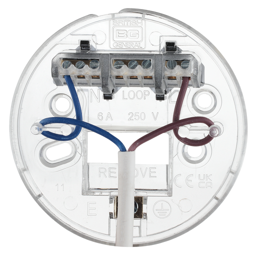 BG Electrical Ceiling Accessories - 9" flex and 3.5" base