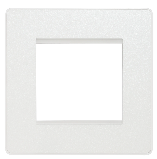 BG Electrical Euro Module - 2 module - square