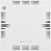 BG Electrical 900 Series - Single with earth terminal, 19mm