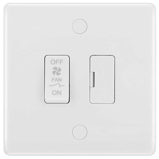 BG Electrical 800 Series - 3 pole fan isolator, fused