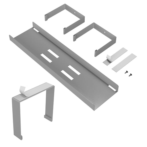 D-Line Cable Tidy - Cable Tidy Tray - Silver-effect
