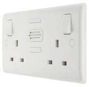 BG Electrical 800 Series - Double, switched, single pole, with door chime