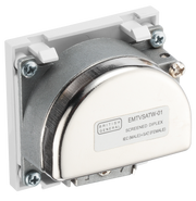 BG Electrical Euro Module - TV and satellite - IEC male radio IEC female
