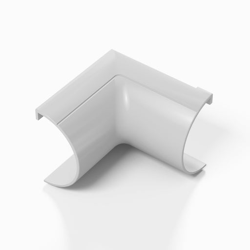 D-Line Trunking - 30x15mm White Internal Bend