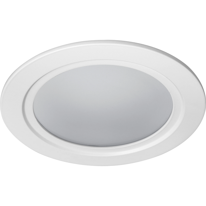 Luceco Platinum White IP65 Bezel Frosted