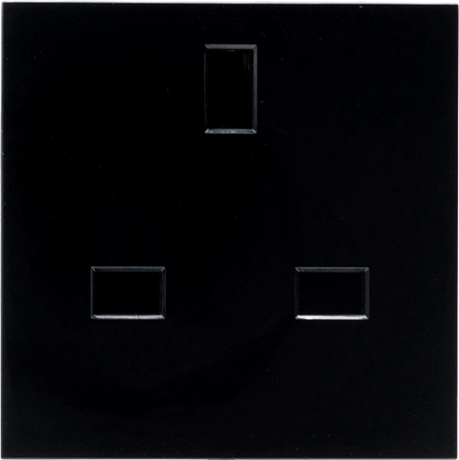 BG Electrical Euro Module - 13A (UK) unswitched socket