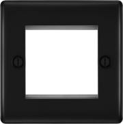 BG Electrical Euro Module - 2 module - square