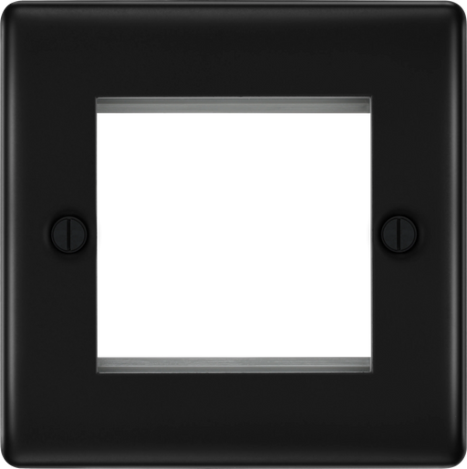 BG Electrical Euro Module - 2 module - square