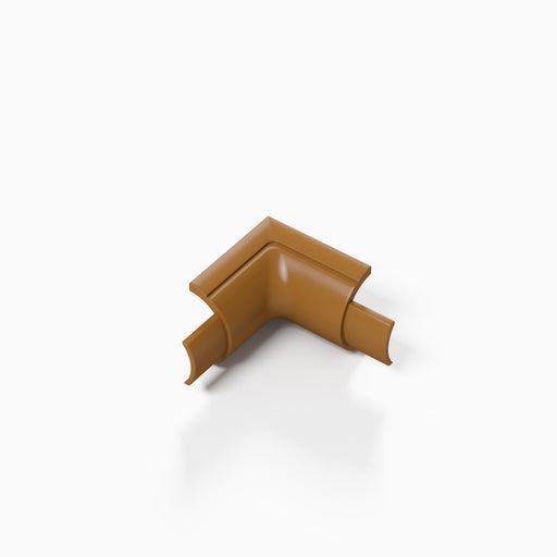 D-Line Trunking - 16x8mm Oak-Effect Internal Bend