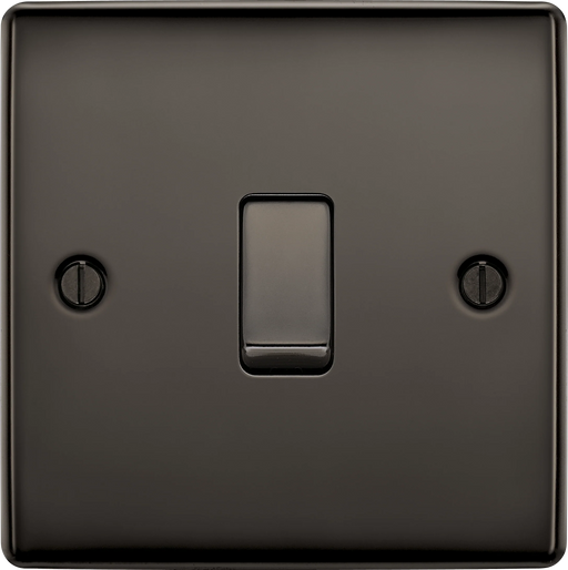 BG Electrical Nexus Metal Black Nickel - Single, 2 way switch