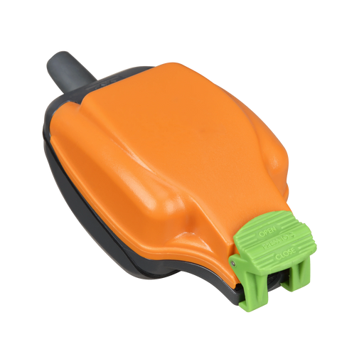 Masterplug Outdoor - 1 Socket, 13A, Orange