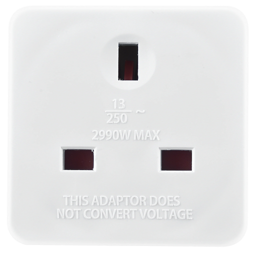 Masterplug Travel - White - 2 Pack