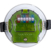 Luceco Ftype MK2 Fire Rated Downlight 4W/6W 690lm Power Change & CCT Change 3000K / 4000K Dim2Warm IP20 White - Adjustable - Pack of 1