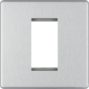 BG Electrical Euro Module - 1 module - square