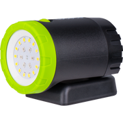 Luceco Magnetic Torch - LED Mini Spotlight with Magnet and Clamp, USB-C Rechargeable, 3 Lighting Modes, Inspection Light, Hands-Free Operation, IP44, 5W, 500lm, 6500K