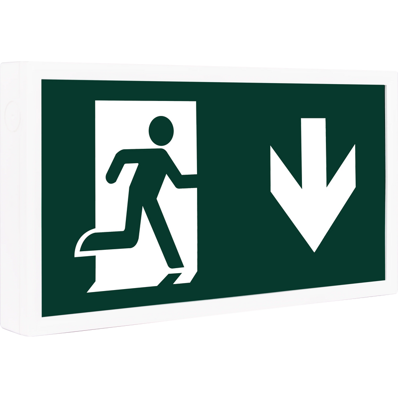 Luceco Tempus Dual - Tempus Dual Maintained Exit Box, 3hr, 1600mAh, 6500K