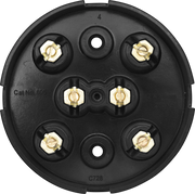 BG Electrical Contractor - Selective Entry Junction Box 6 Way, 20A, 89mm Dia, Brown