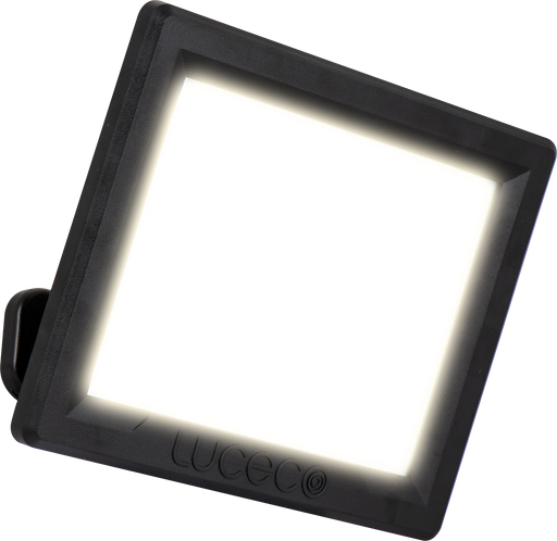 Luceco Essence Floodlight with ball joint 50W black 4000k colour temp