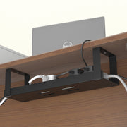 D-Line Cable Tidy - Cable Tidy Tray - Black