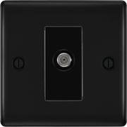 BG Electrical Nexus Metal Matt Black - Single satellite